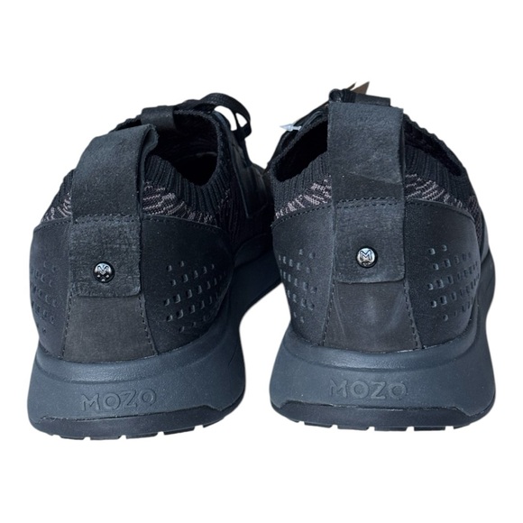 MOZO City Runner men’s (Black) knit casual work sneaker || size 11 - Picture 3 of 16